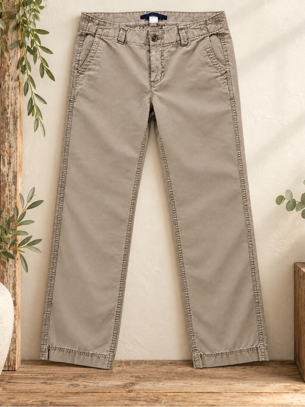 GAP Women’s Khaki 100% Cotton Chino Pants Size 2